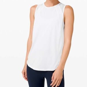 lululemon athletica Women's White Sculpt Tank Top 8